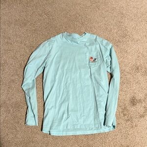 Vineyard Vines Light Blue Cotton Tee